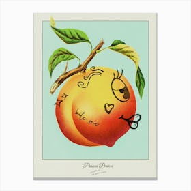 Sexy Peach Canvas Print