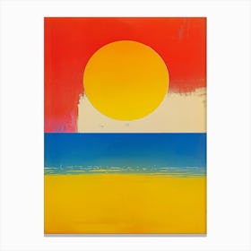 'Sunset' 16 Canvas Print