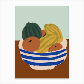 Fruit Bowl 5 Canvas Print