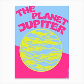 The Planet Jupiter Canvas Print