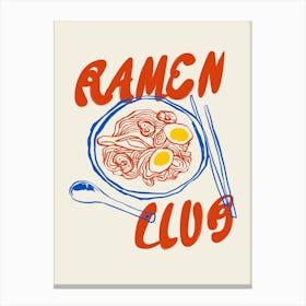 Ramen Club Canvas Print