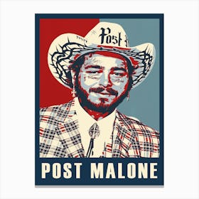 Post Malone Canvas Print