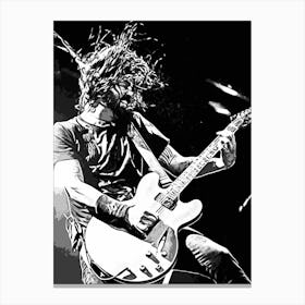 Dave Grohl Foo Fighters 15 Canvas Print