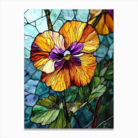 Pansies 3 Canvas Print