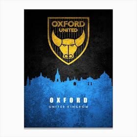 Oxford United Canvas Print