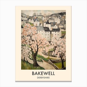 Bakewell (Derbyshire) Painting 3 Travel Poster Canvas Print