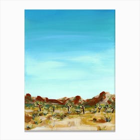 Joshua Tree California Landscape Canvas Print