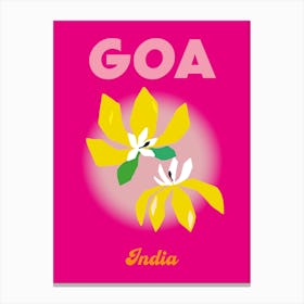 Goa India Canvas Print