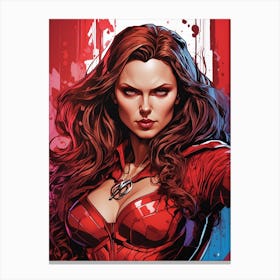 Avengers Black Widow 1 Canvas Print