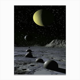 Nasa'S Moon Canvas Print