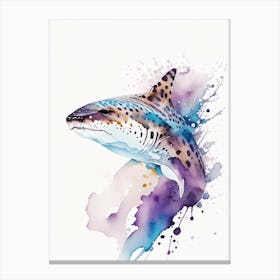 Angel Shark 2 Watercolour Canvas Print