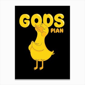 Gods Plan Canvas Print