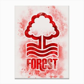 Nottingham Forest 4 Canvas Print