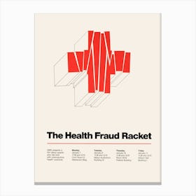 The Health Fraud Racket Canvas Print