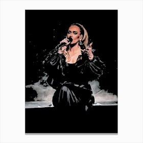 Adele 23 Canvas Print