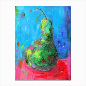 A Pear Canvas Print