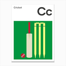 Cricket Canvas Print