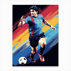 Soccer Player 6 Canvas Print