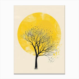 Tree In The Sun 1 Canvas Print
