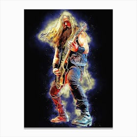 Spirit Of Zakk Wylde S Black Label Society Canvas Print