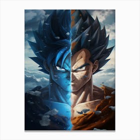 Dragon Ball Z Wallpaper 23 Canvas Print