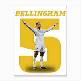 Jude Bellingham Football 1 Canvas Print