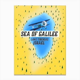 Sea Of Galilee Canvas Print