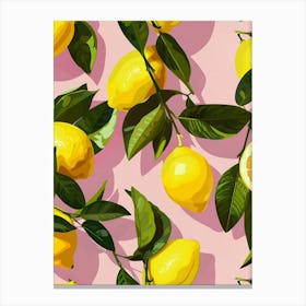 lemons 1 Canvas Print