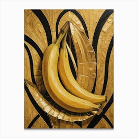 Banana Gold no2 Canvas Print