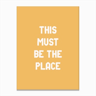 The Place Canvas Print