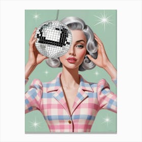 Disco Ball 33 Canvas Print