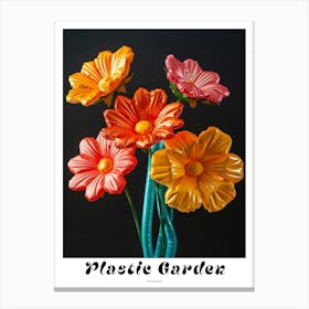 Bright Inflatable Flowers Poster Marigold 2 Canvas Print