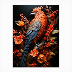 Soaring Spirits Bird In Harmony Canvas Print