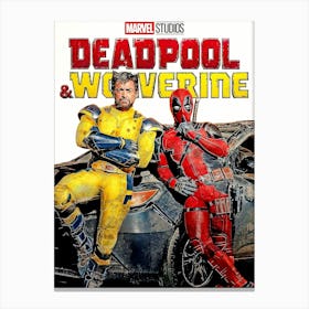 Deadpool & Wolverine Movie Canvas Print