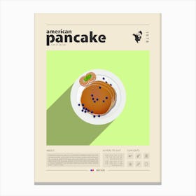 Pancake Canvas Print