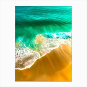 Sand And Water Canvas Print