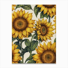 Sunflowers 4 Canvas Print