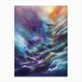 Ocean Waves Toile