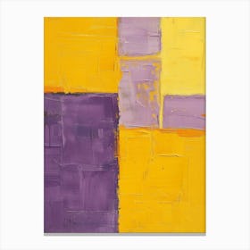 Purple Squares 6 Canvas Print