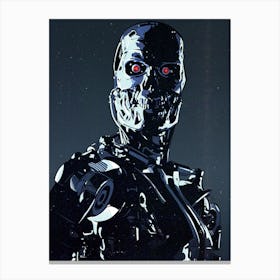 Terminator 2 T1000 Canvas Print