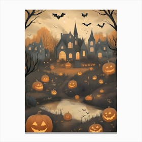 Halloween Pumpkins 13 Canvas Print