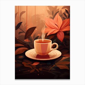 Tea In The Forest Canvas Print