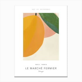 Mango Le Marche Fermier Poster 1 Canvas Print