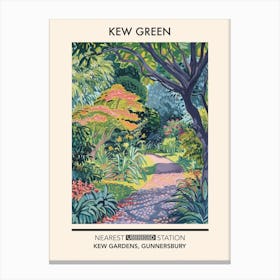 Kew Green London Parks Garden 2 Canvas Print