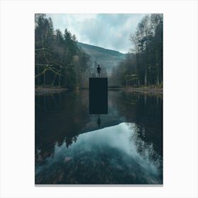 Reflection In A Lake Canvas Print