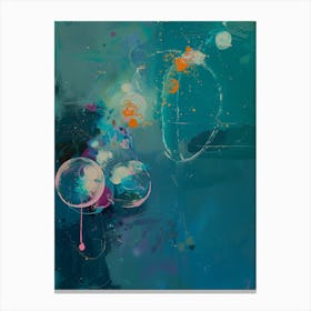 Bubbles 25 Canvas Print