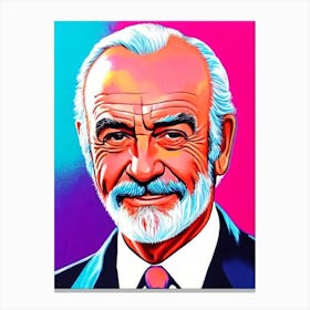 Sean Connery Pop Movies Art Movies Canvas Print