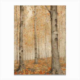 Autumn Forest 1 Canvas Print
