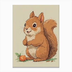 Squirrel 4 Canvas Print