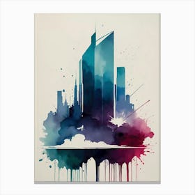 Skyscraper Canvas Print Canvas Print